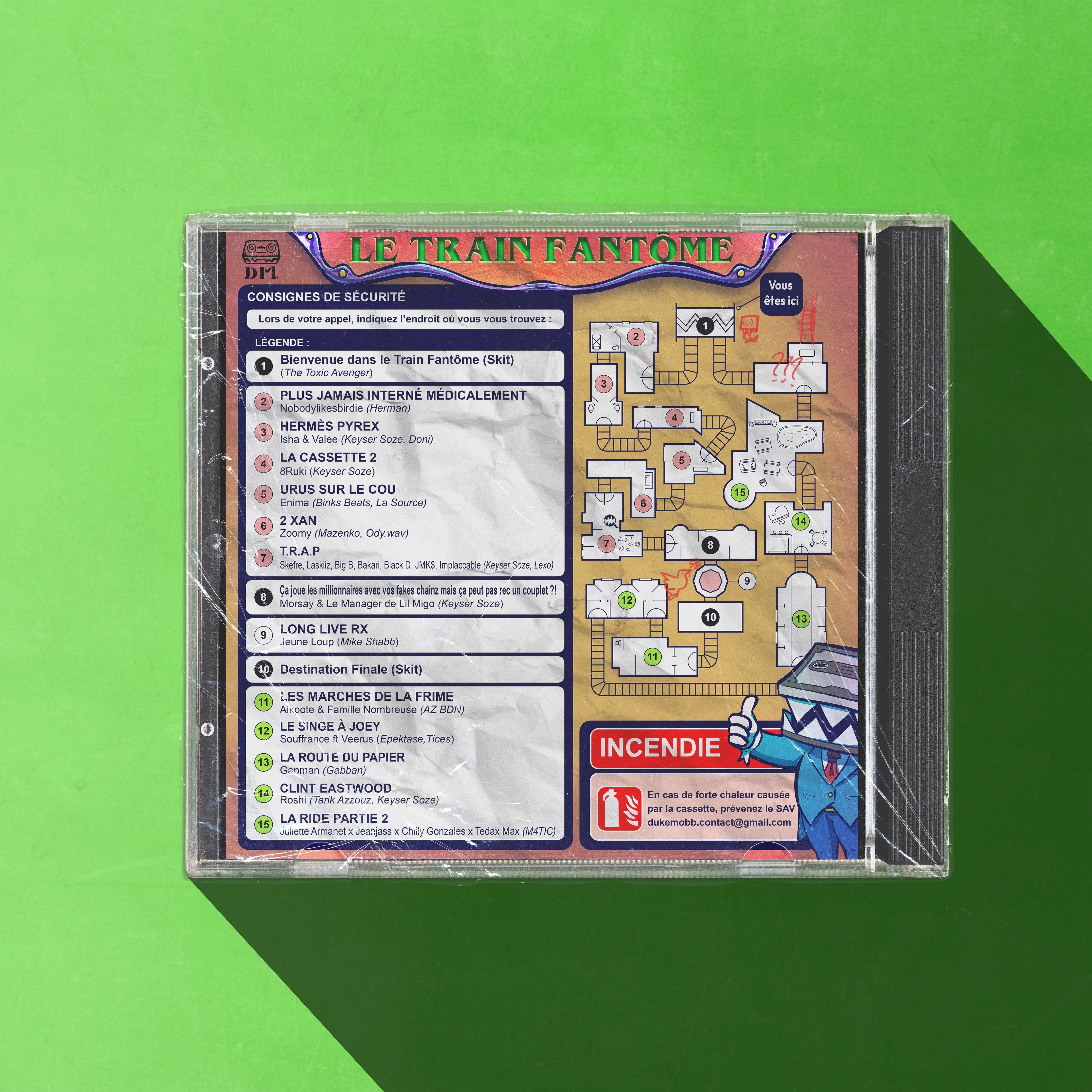 CD "La Cassette, Vol.2 : BIENVENUE DANS LE TRAIN FANTÔME"