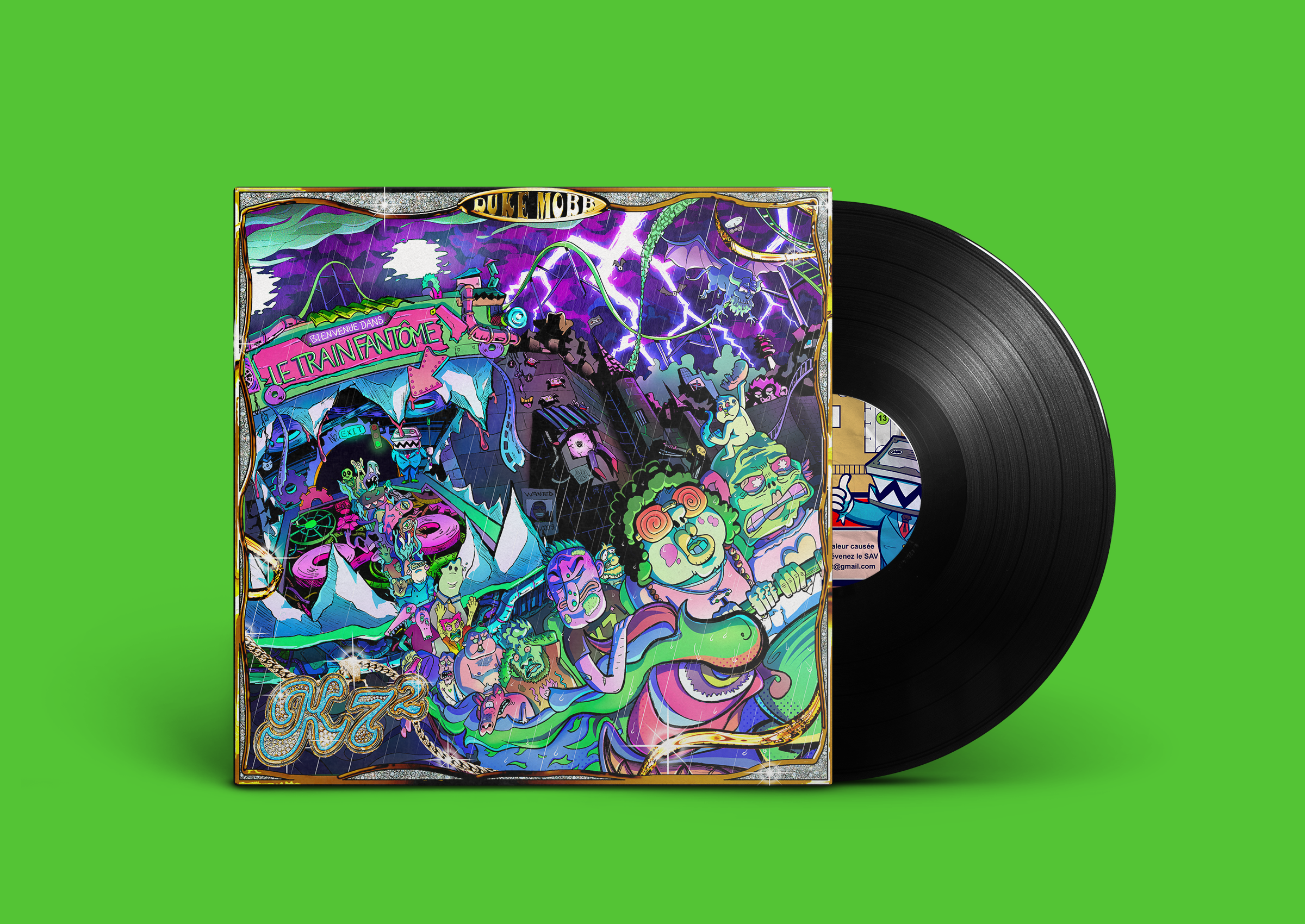 VINYLE "La Cassette, Vol.2 : BIENVENUE DANS LE TRAIN FANTÔME"